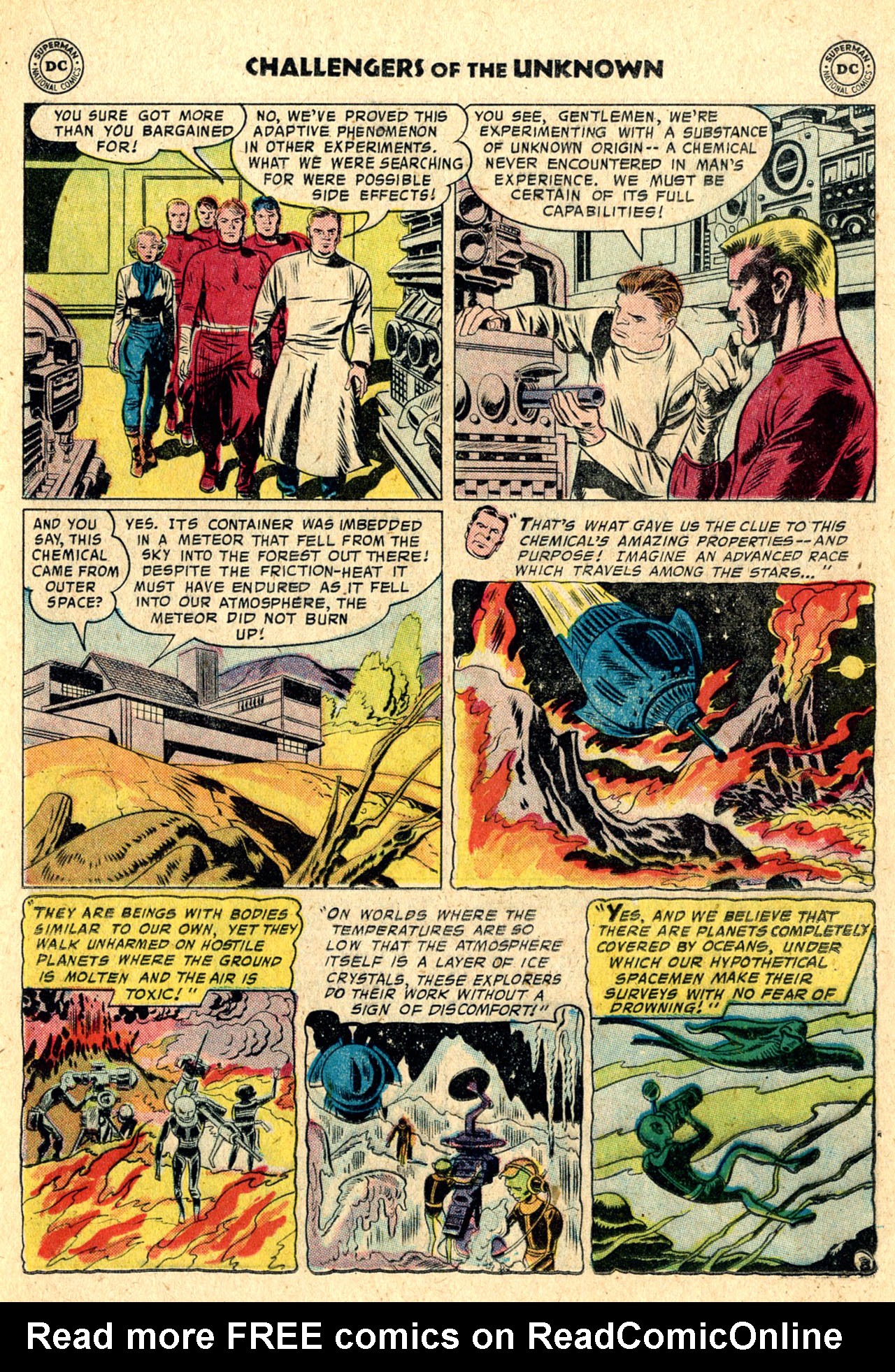 Read online Challengers of the Unknown (1958) comic -  Issue #3 - 21