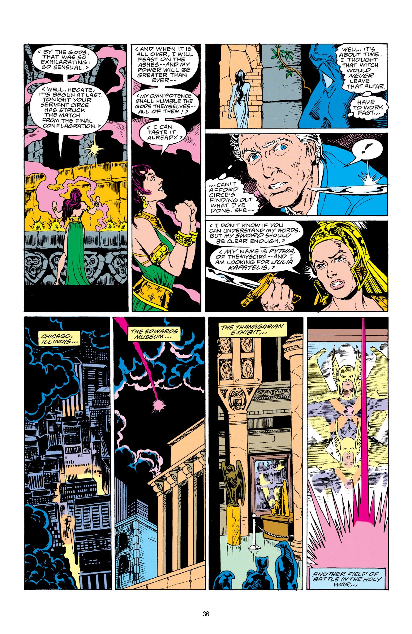 Wonder Woman: War of the Gods chapter 1 page 35