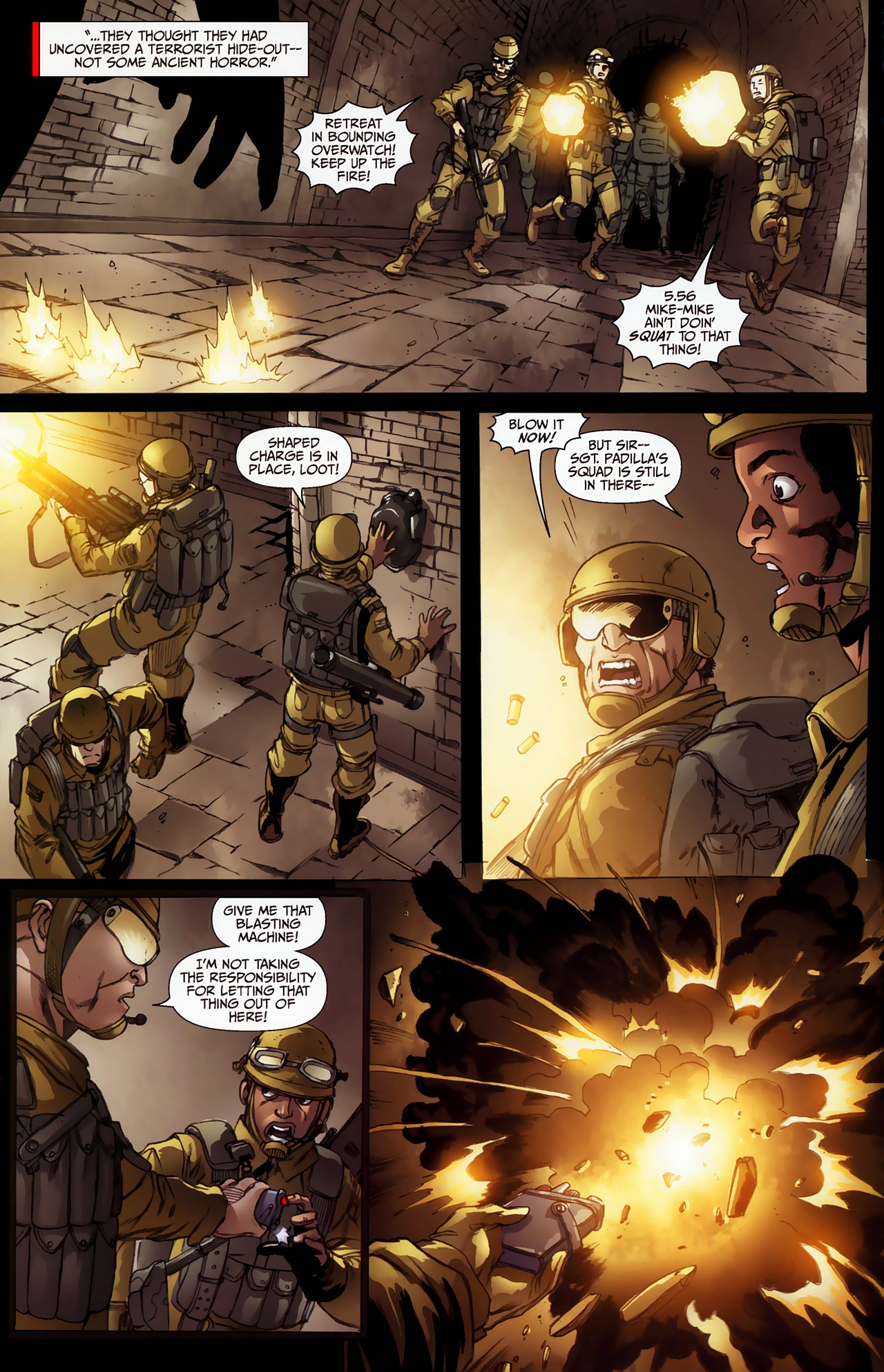 Read online Spooks: Omega Team comic -  Issue #1 - 4