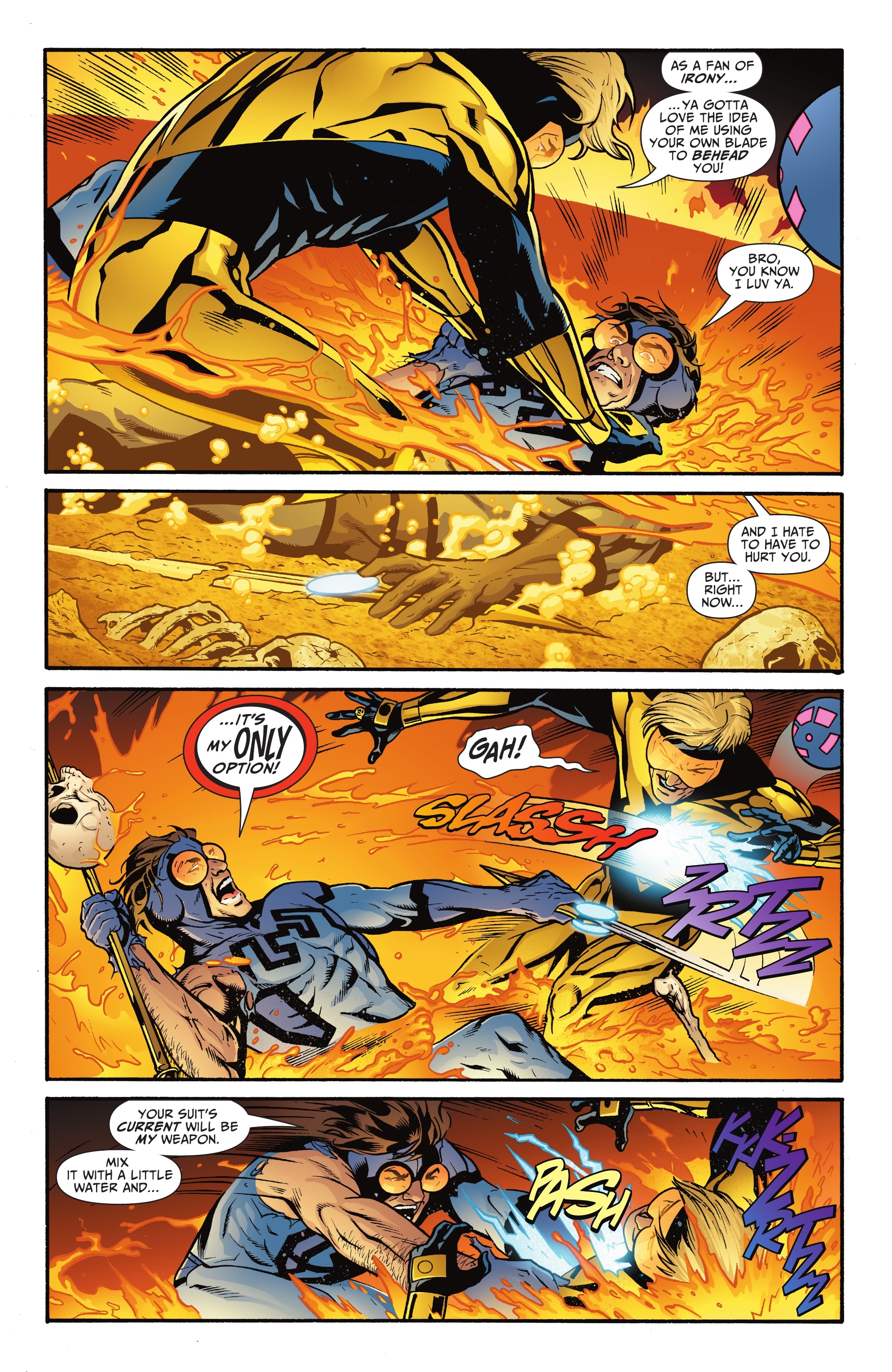Read online Blue & Gold comic -  Issue #6 - 16