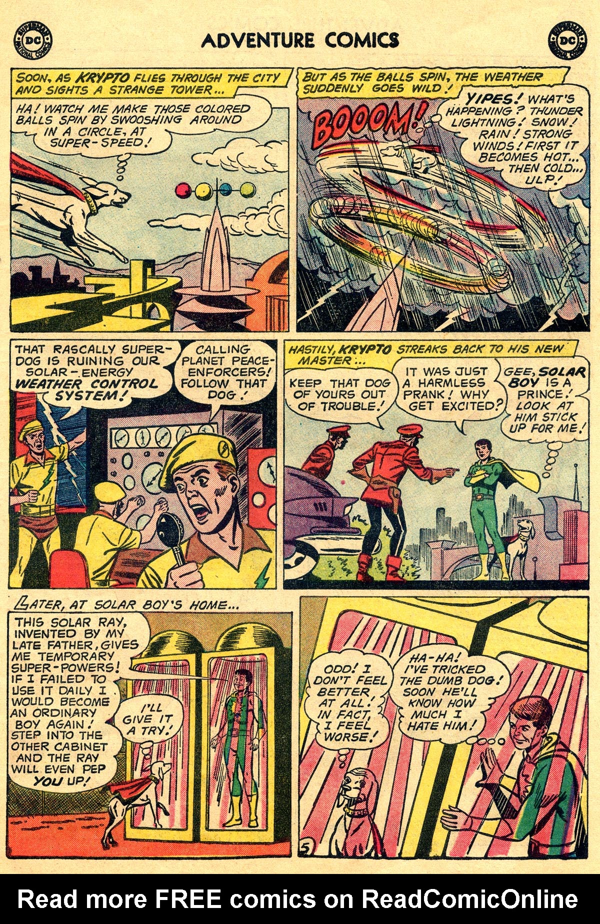 Read online Adventure Comics (1938) comic -  Issue #269 - 7