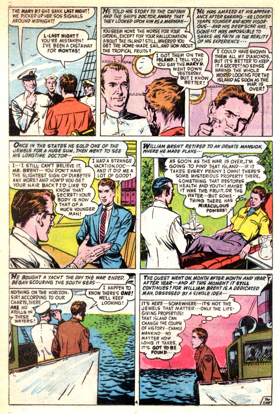 Read online Adventures Into The Unknown comic -  Issue #93 - 22
