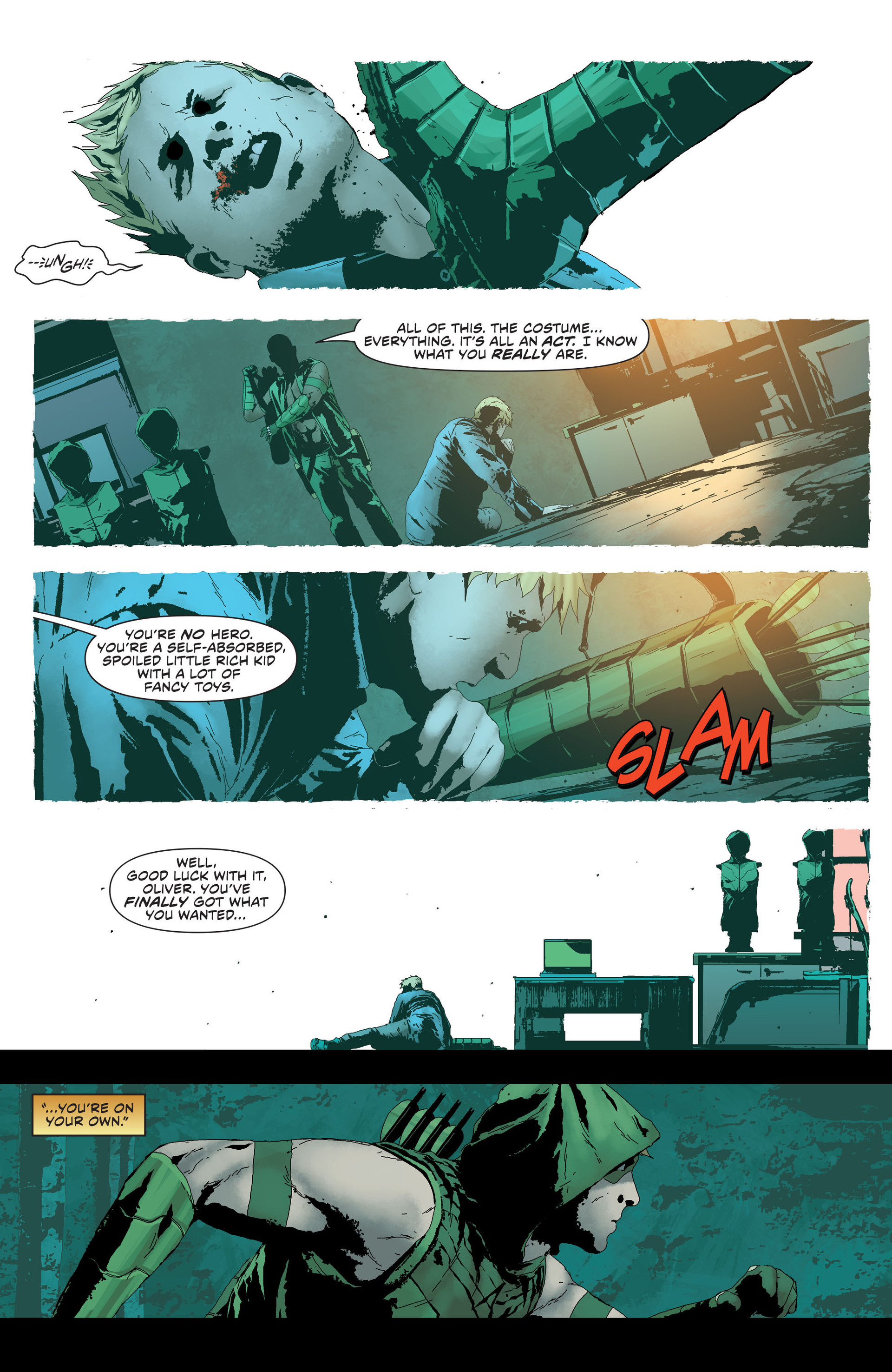 Read online Green Arrow (2011) comic -  Issue #33 - 16