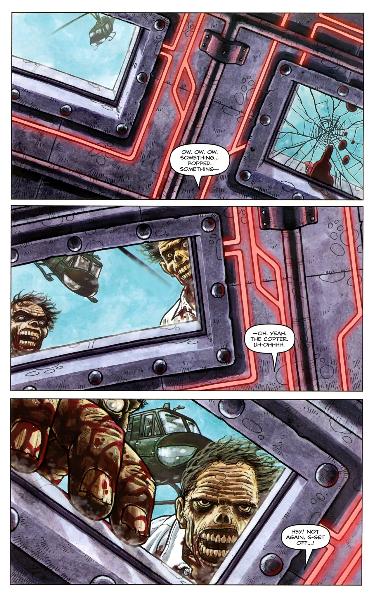 Read online Zombies vs. Robots Aventure comic -  Issue #3 - 13