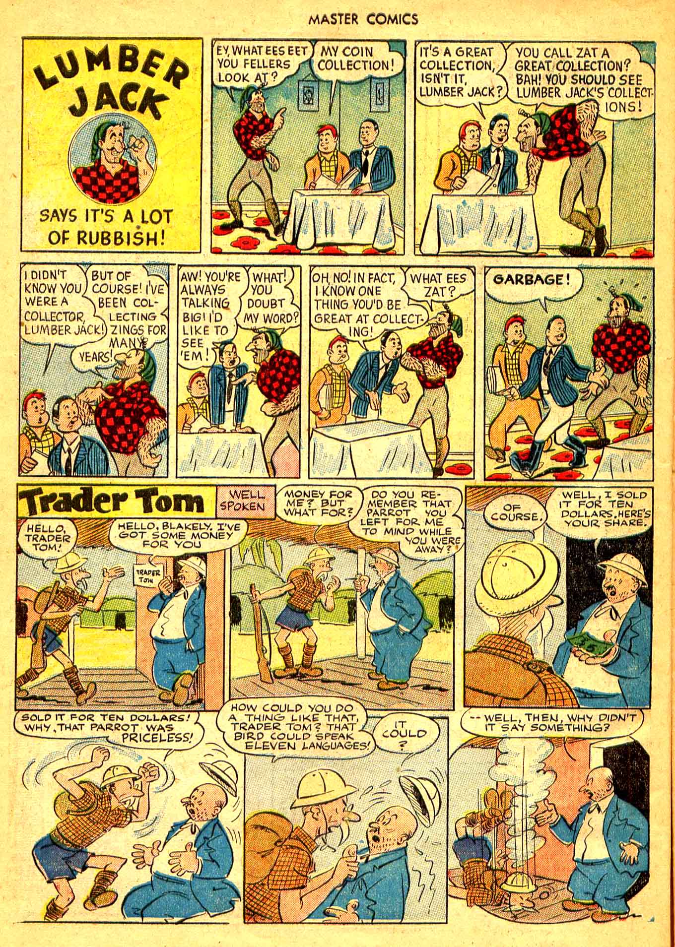 Read online Master Comics comic -  Issue #71 - 10