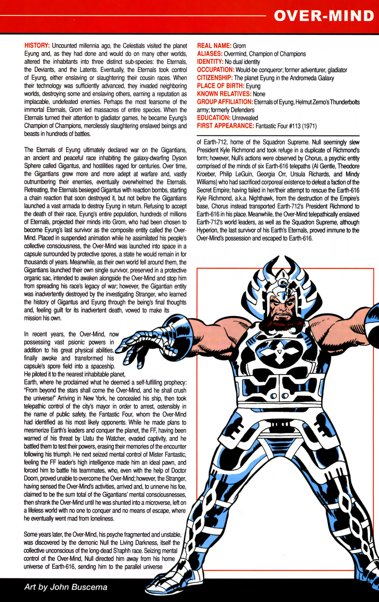 Read online All-New Official Handbook of the Marvel Universe A to Z comic -  Issue #8 - 31