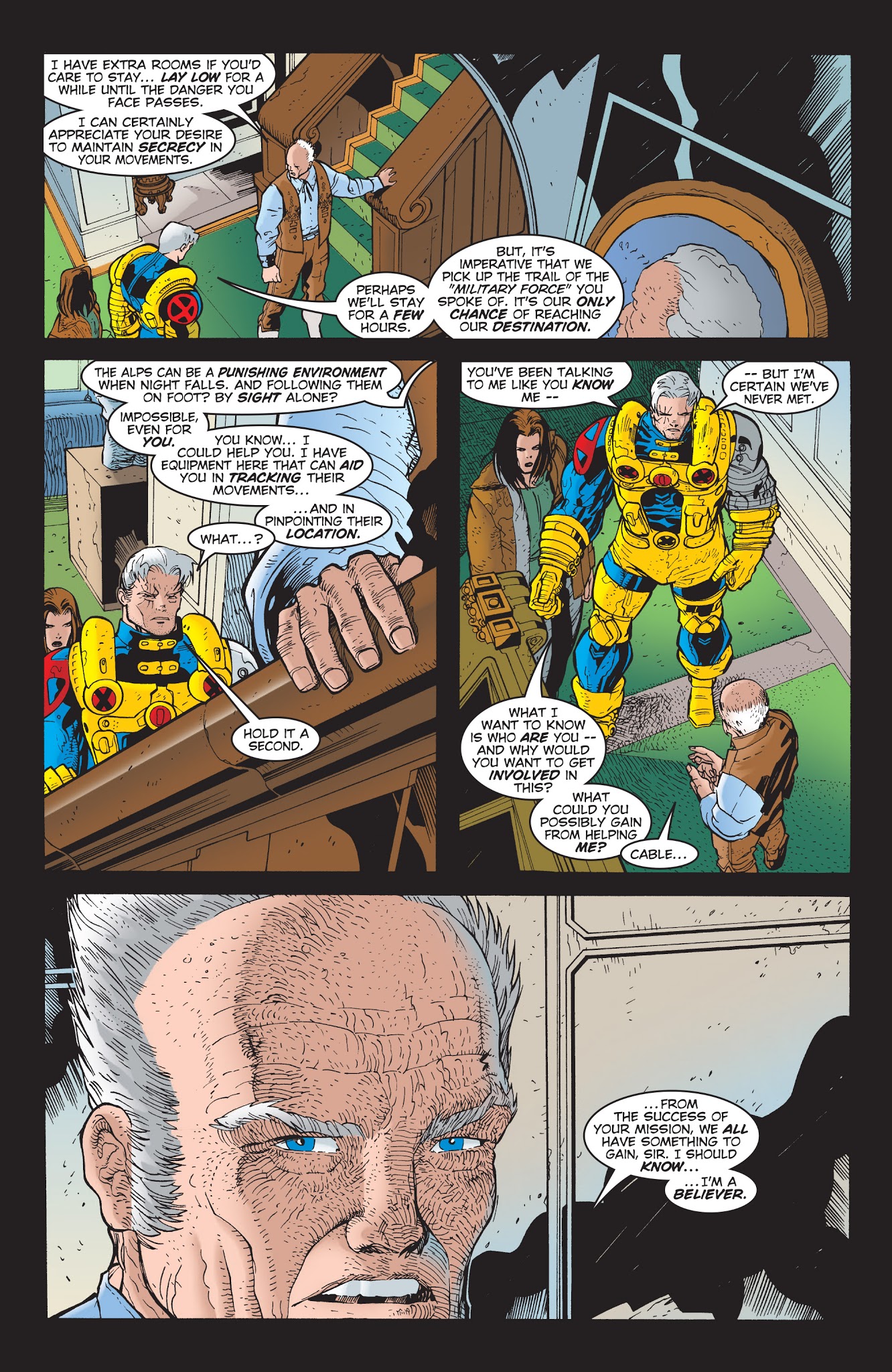 Read online Cable: The Hellfire Hunt comic -  Issue # TPB - 177