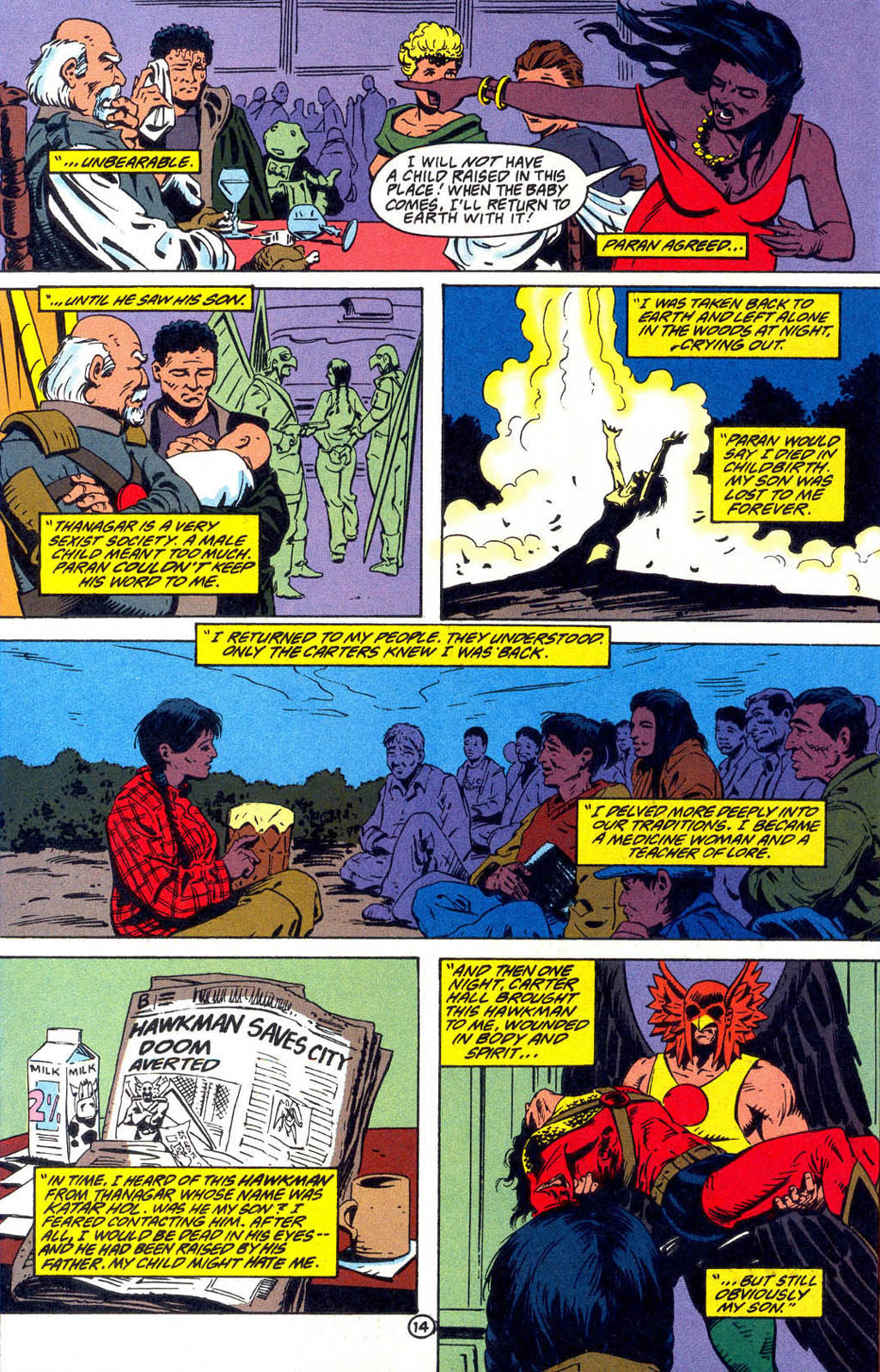 Read online Hawkman (1993) comic -  Issue #6 - 15