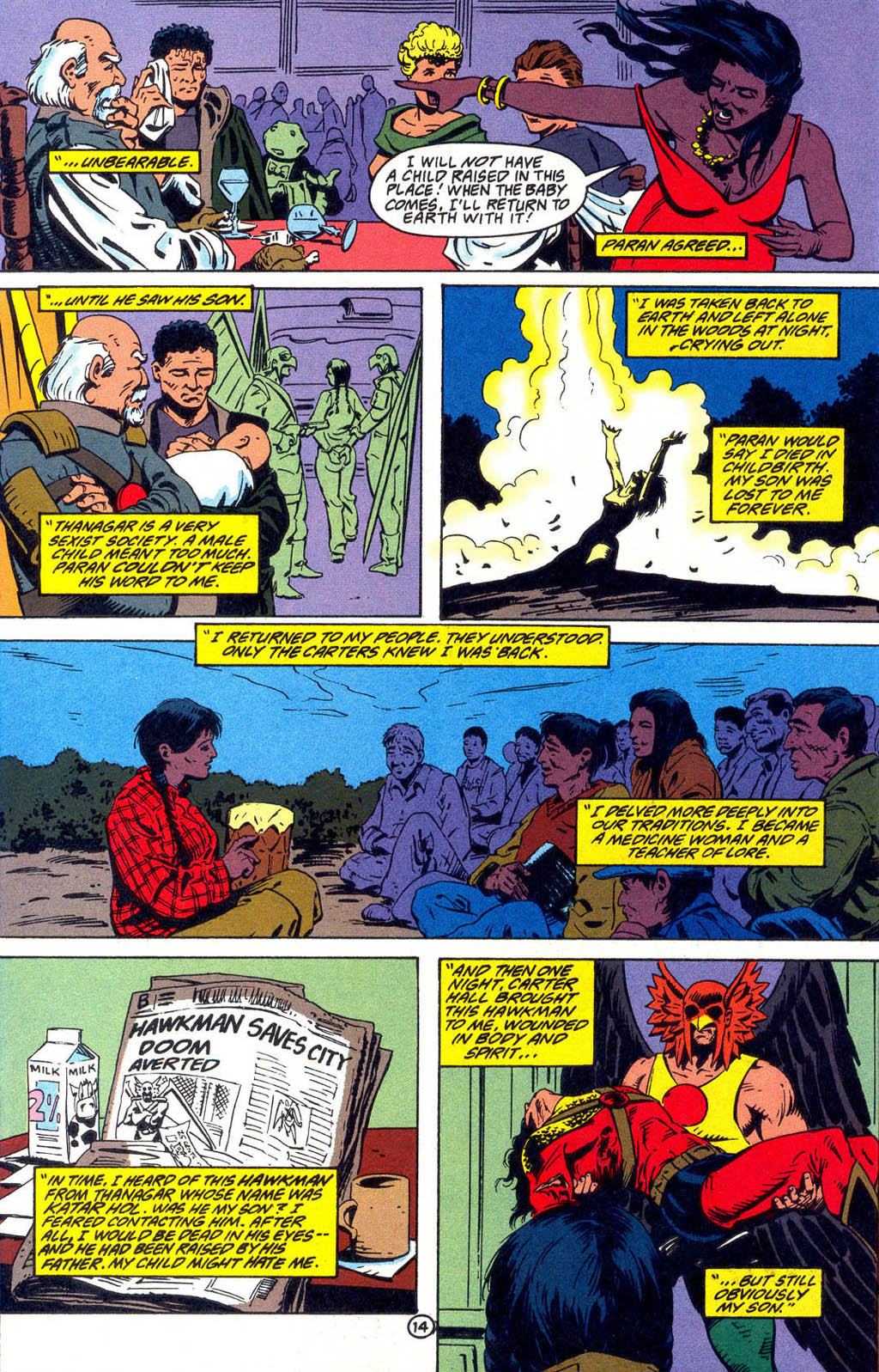 Read online Hawkman (1993) comic -  Issue #6 - 15