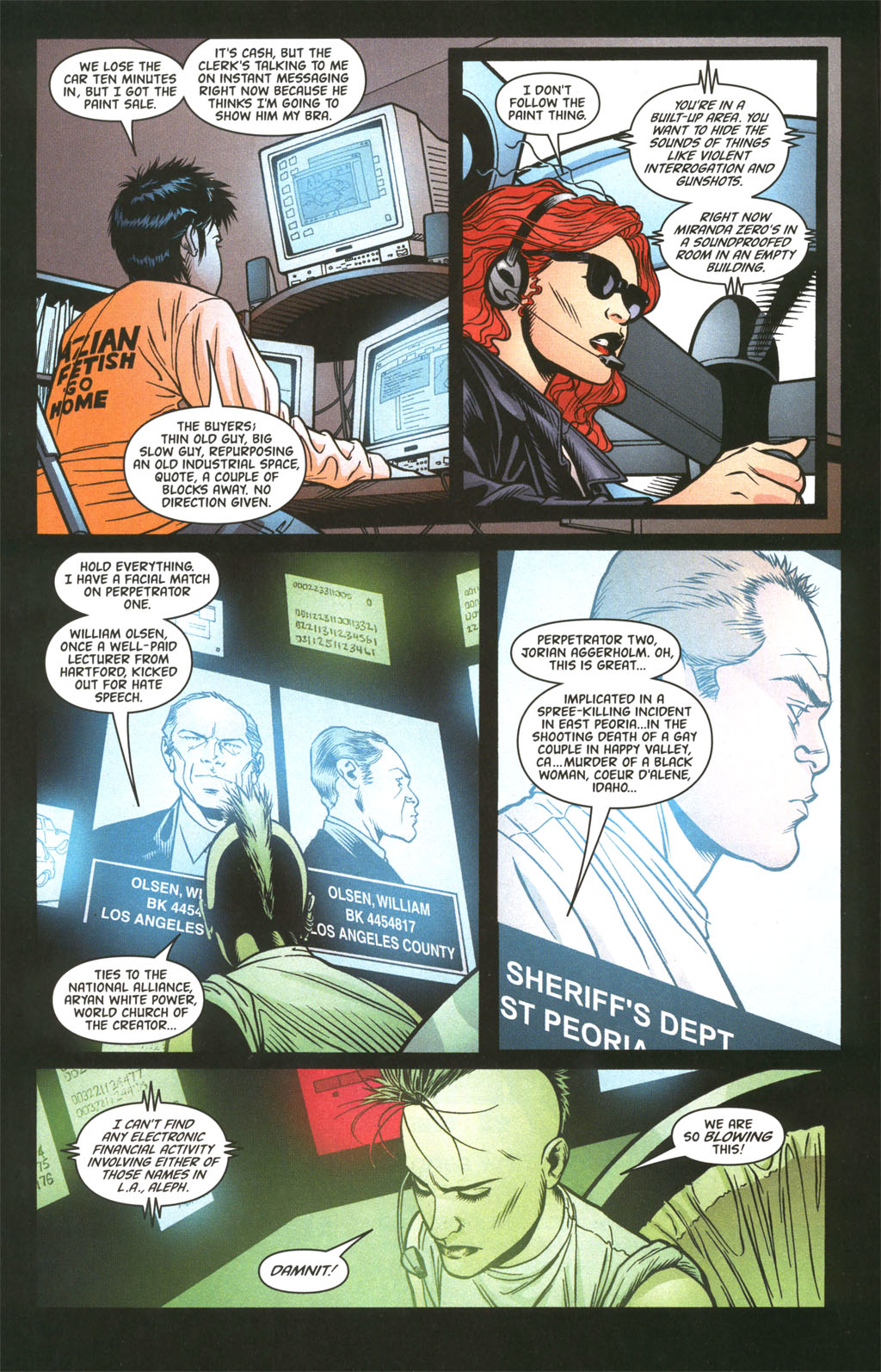 Read online Global Frequency comic -  Issue #8 - 18