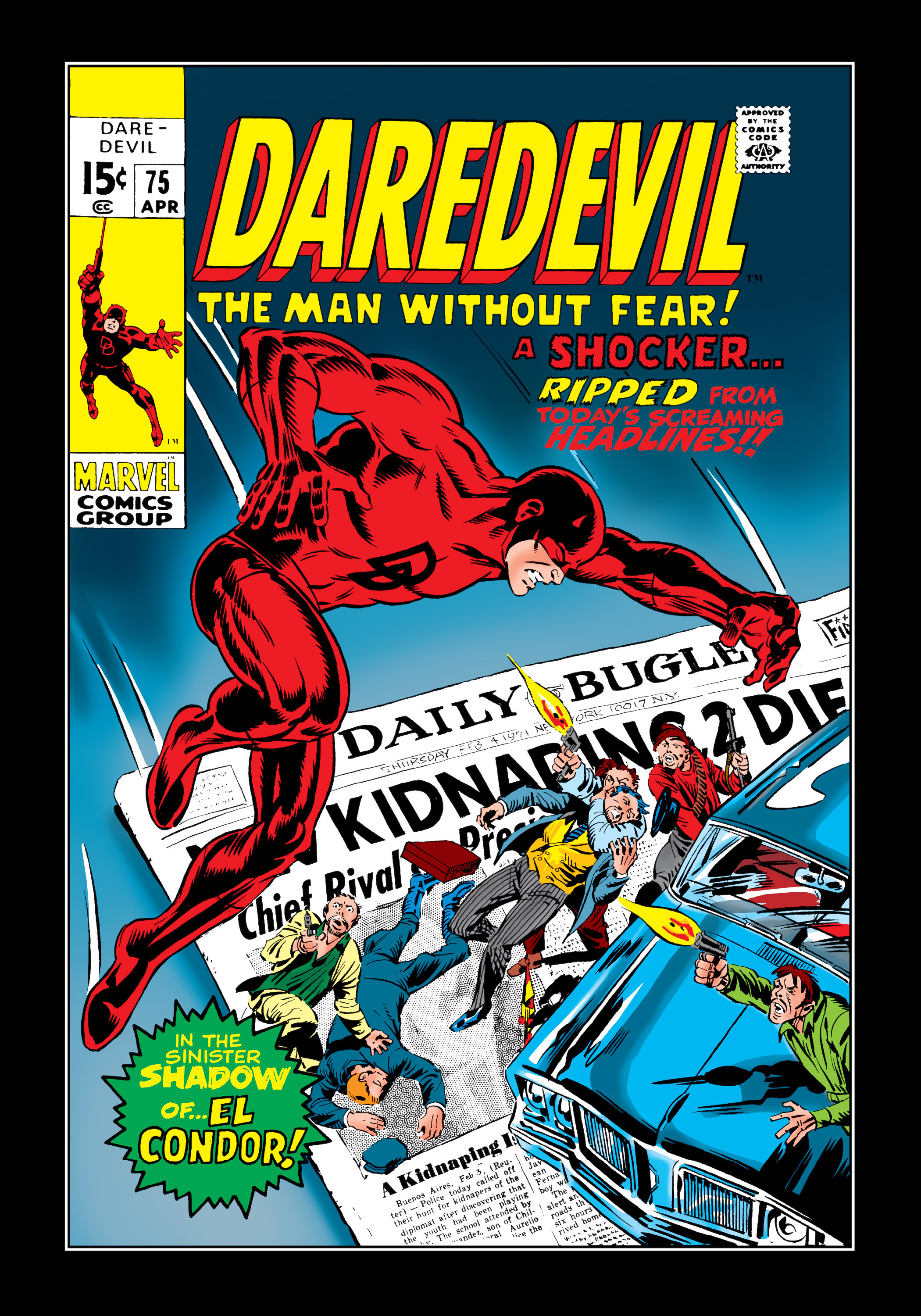 Read online Marvel Masterworks: Daredevil comic -  Issue # TPB 8 (Part 1) - 95