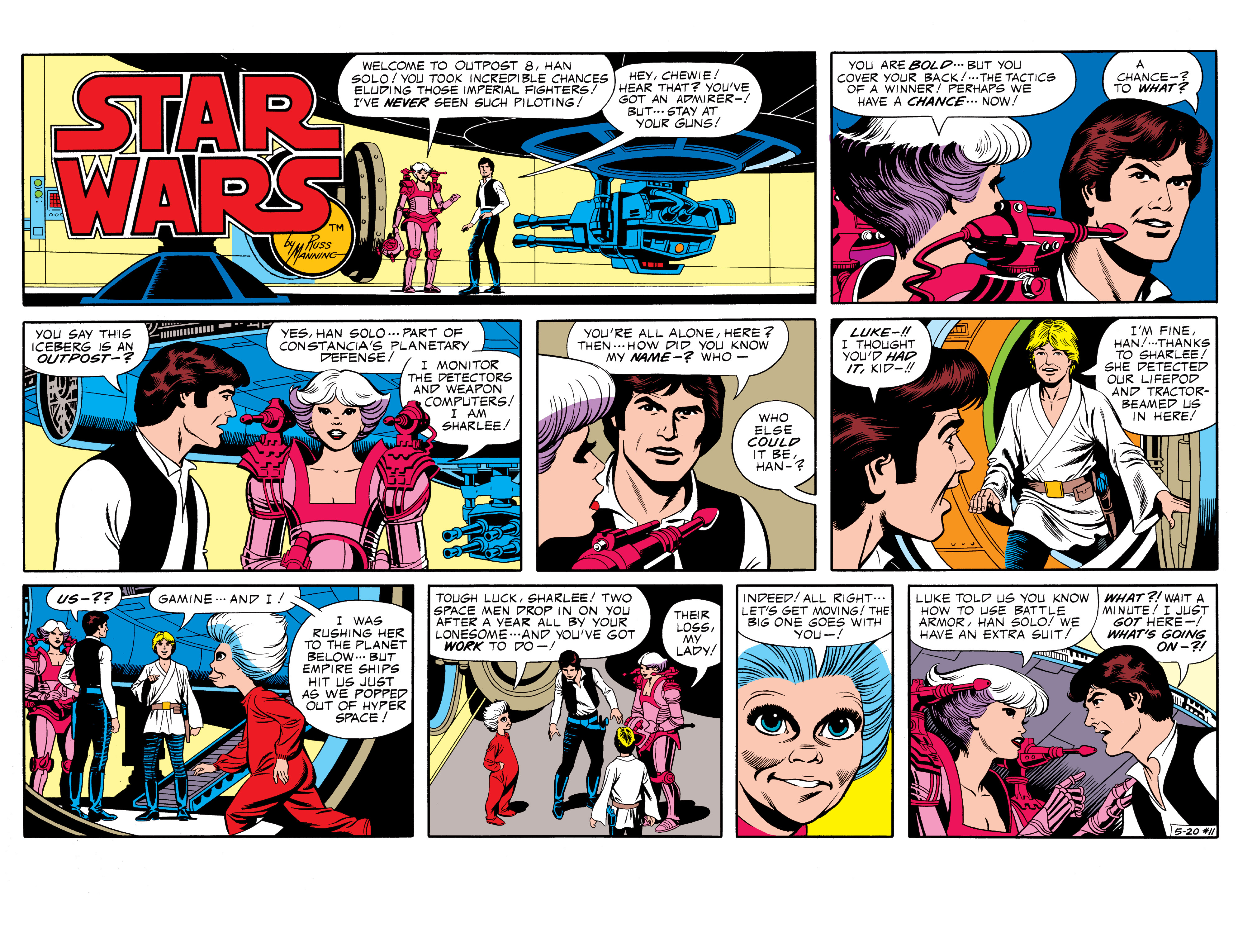 Read online Star Wars Legends: The Newspaper Strips - Epic Collection comic -  Issue # TPB (Part 1) - 18