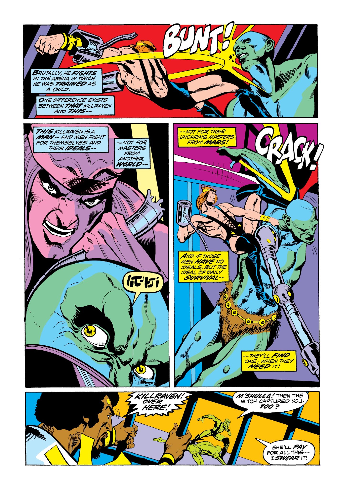 Read online Marvel Masterworks: Killraven comic -  Issue # TPB 1 (Part 1) - 51