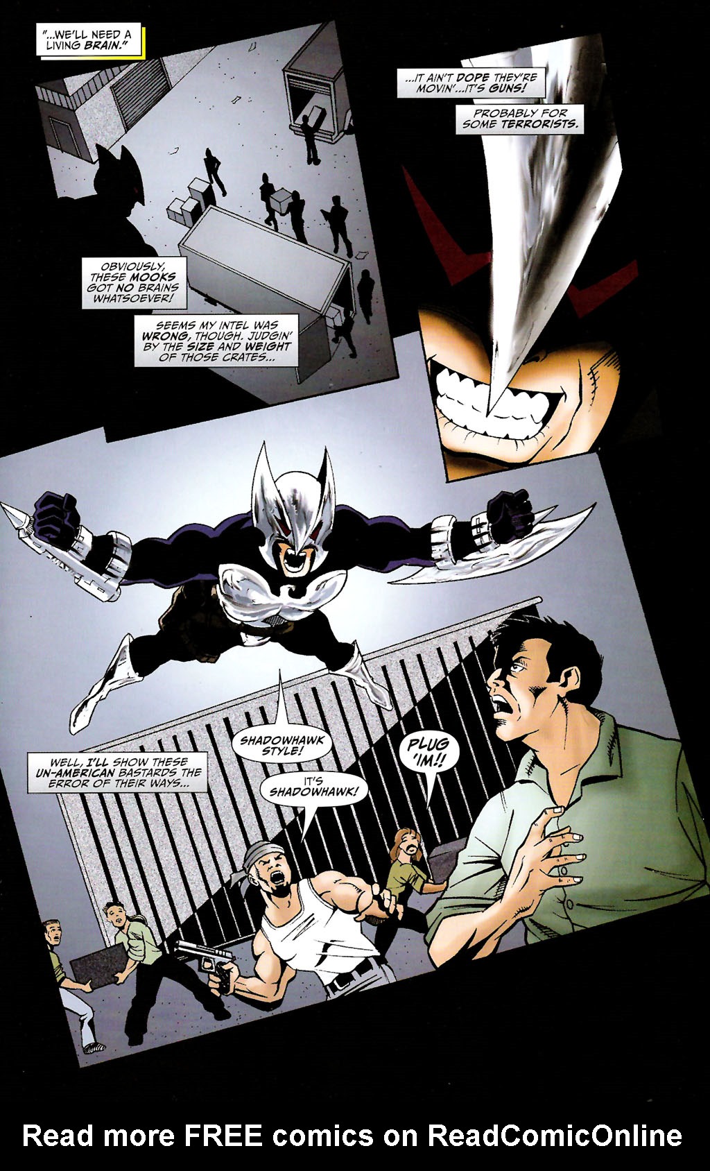 Read online ShadowHawk (2005) comic -  Issue #11 - 17
