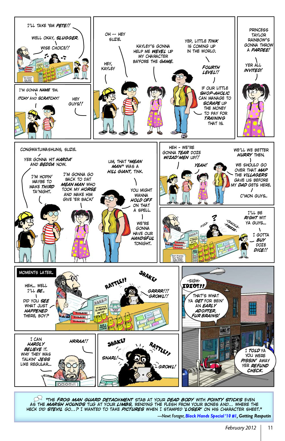 Read online Knights of the Dinner Table comic -  Issue #184 - 13