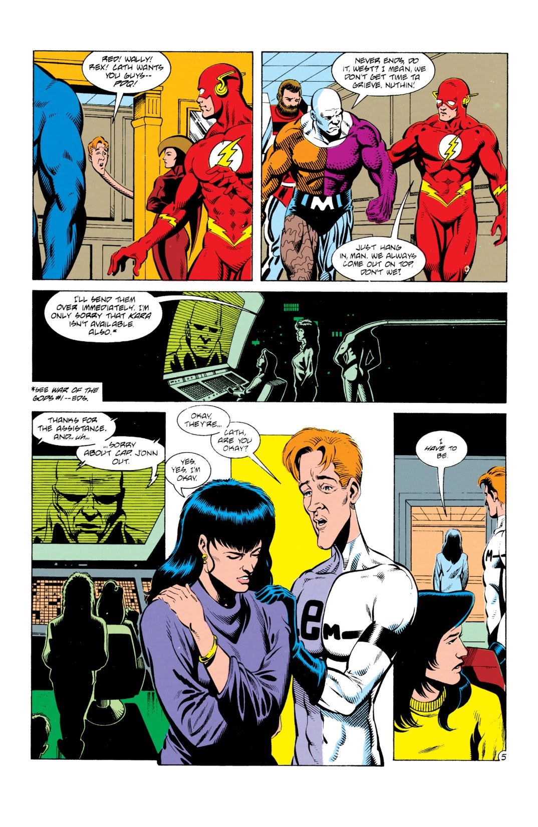 Read online Justice League Europe comic -  Issue #31 - 6