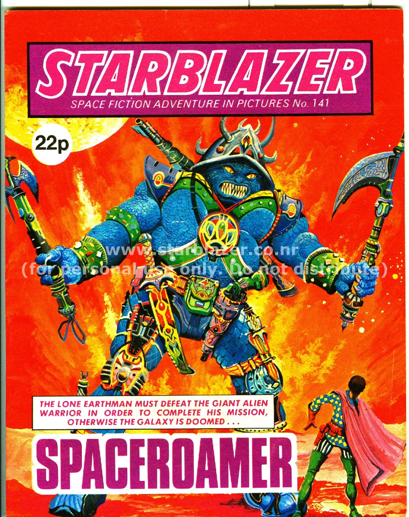 Read online Starblazer comic -  Issue #141 - 2