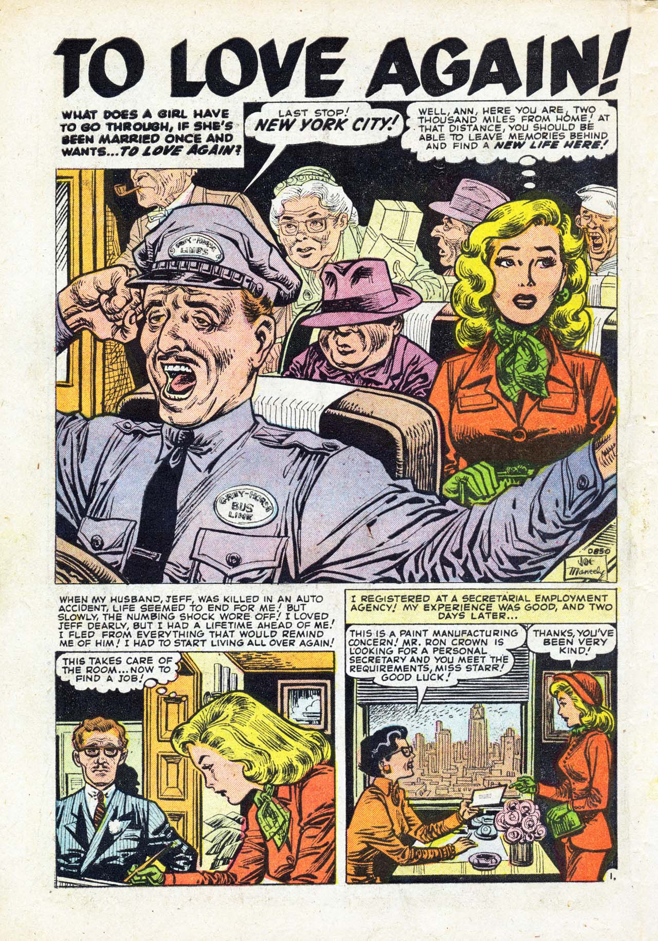 Read online Love Romances comic -  Issue #38 - 10