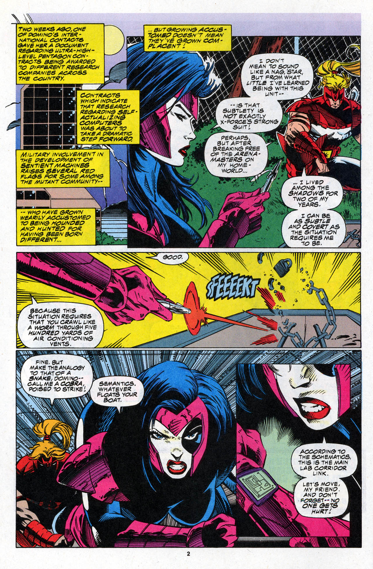 Read online X-Force (1991) comic -  Issue #35 - 4