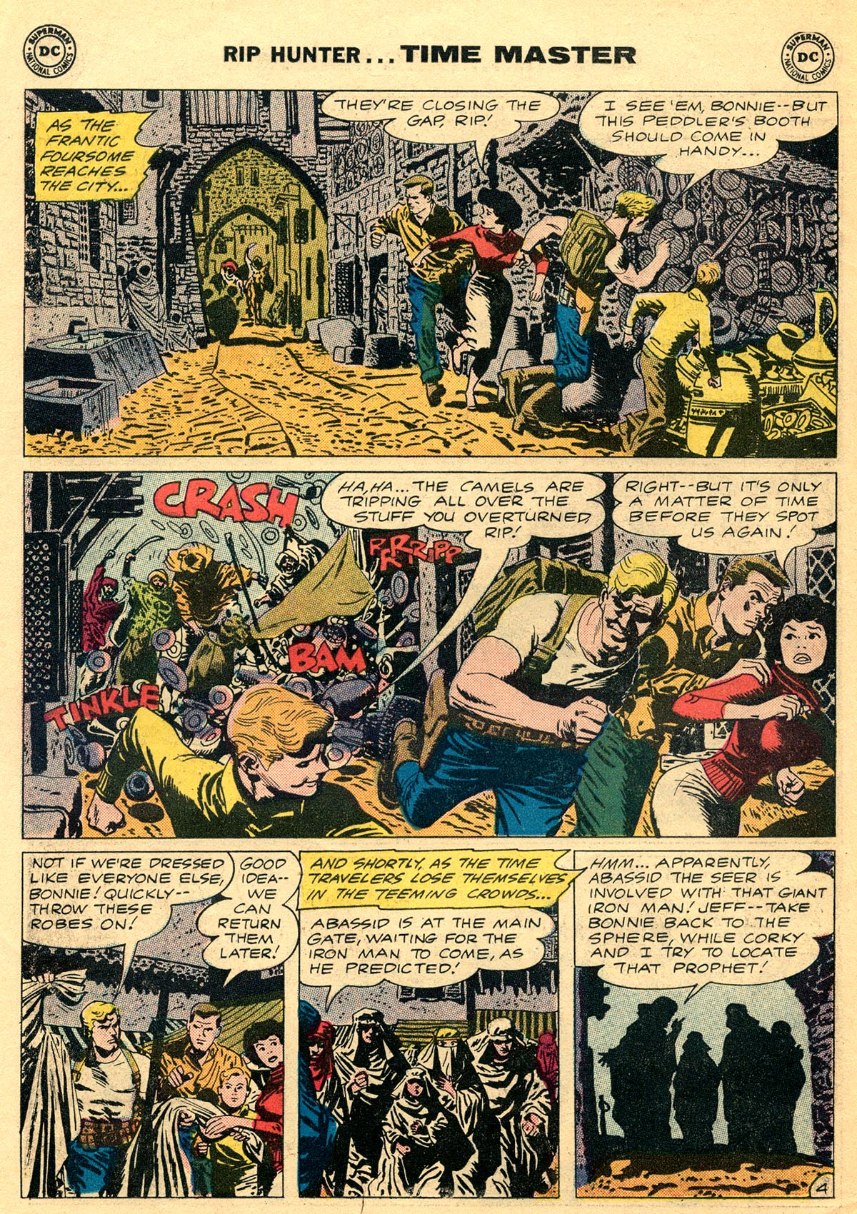 Read online Rip Hunter...Time Master comic -  Issue #6 - 6