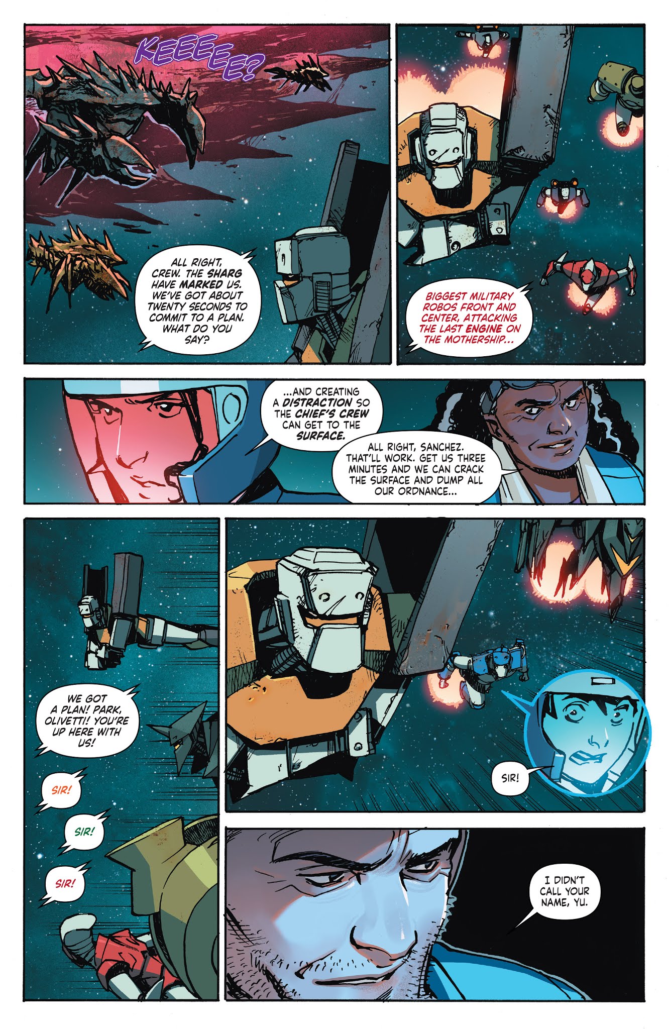 Read online Mech Cadet Yu comic -  Issue #9 - 6