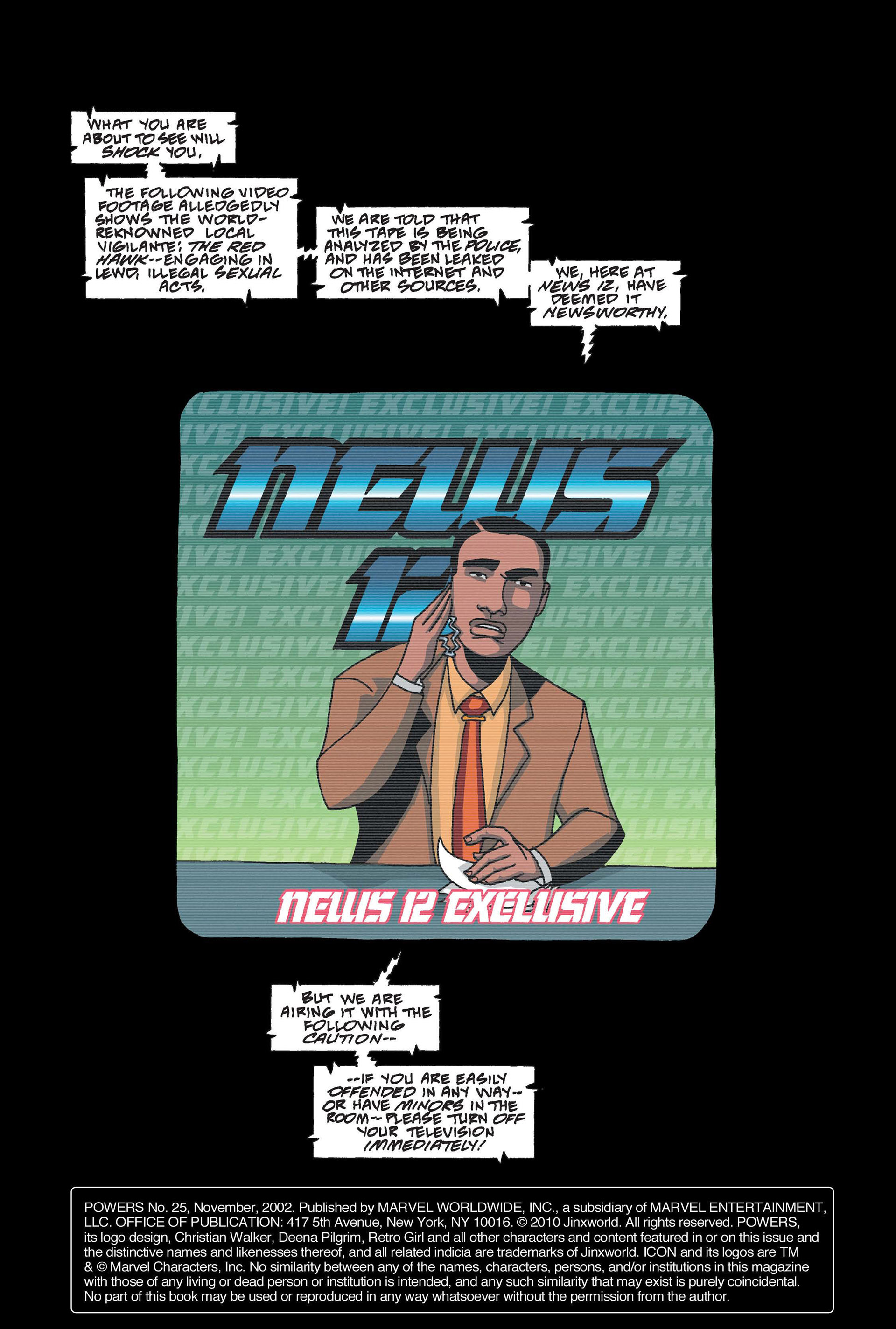 Read online Powers (2000) comic -  Issue #25 - 2