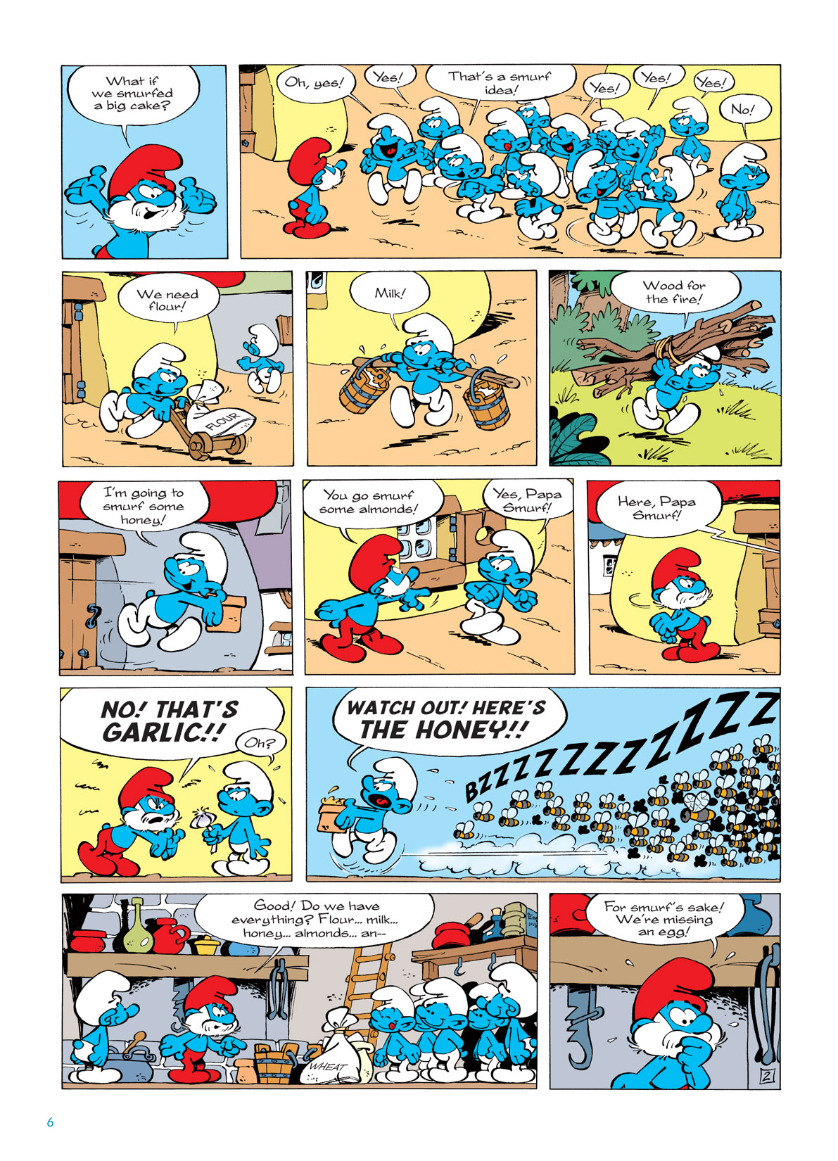 Read online The Smurfs comic -  Issue #5 - 6