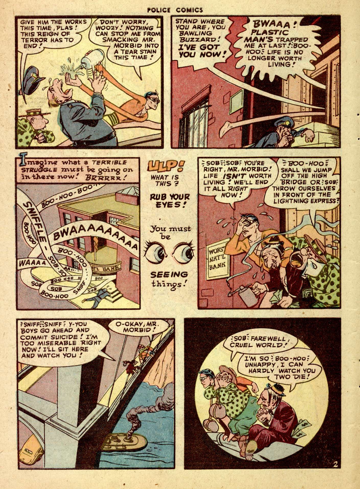 Read online Police Comics comic -  Issue #76 - 4
