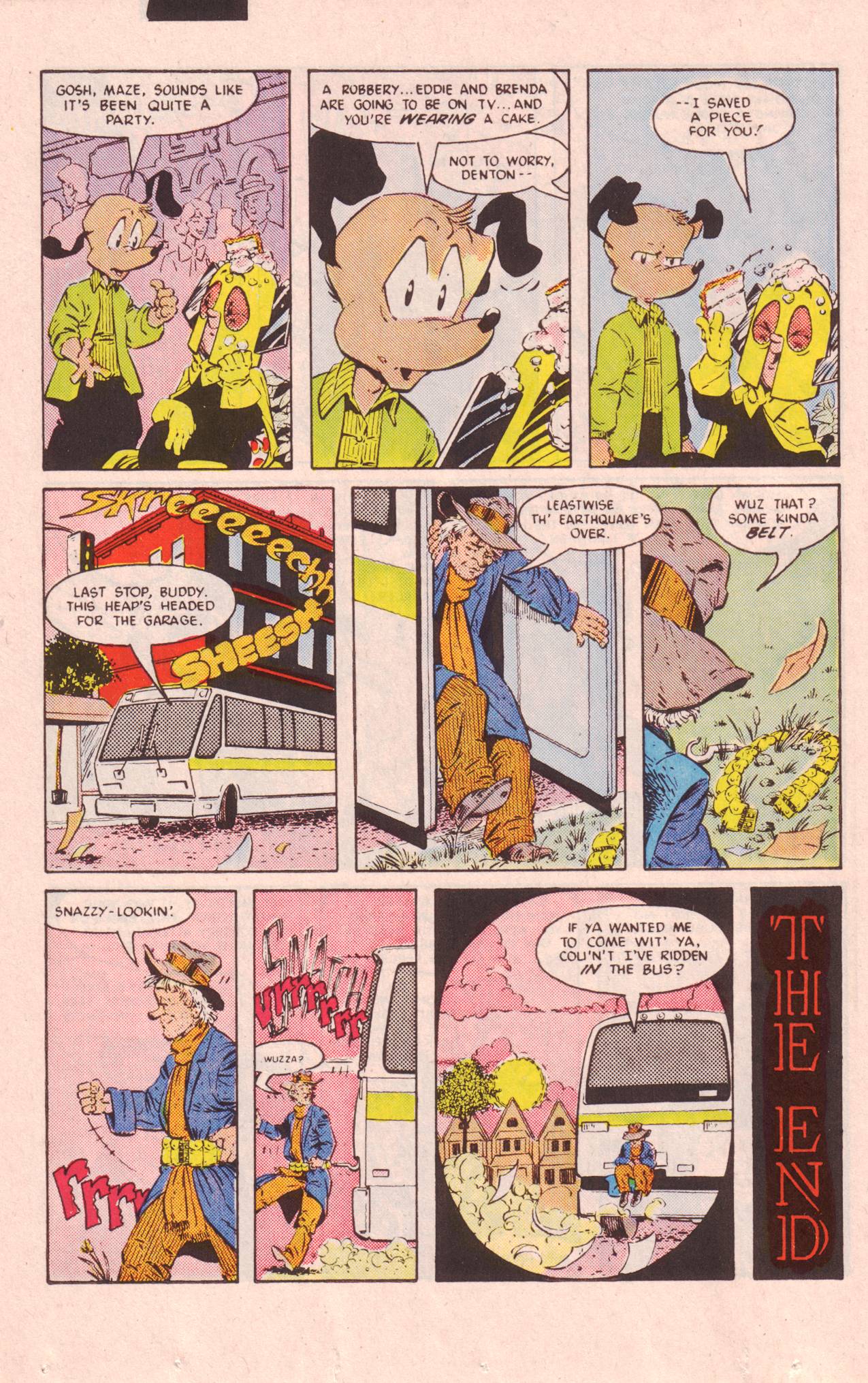 Read online 'Mazing Man comic -  Issue #9 - 17