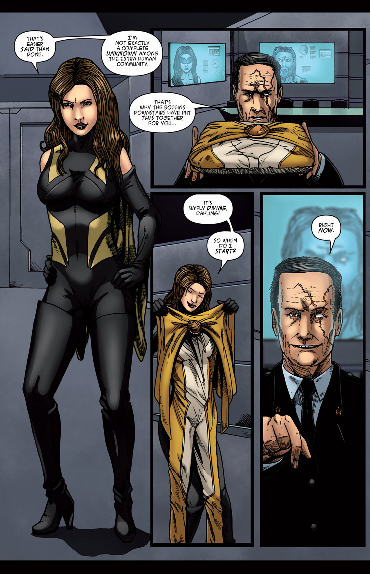 Read online Alpha Gods comic -  Issue #4 - 5