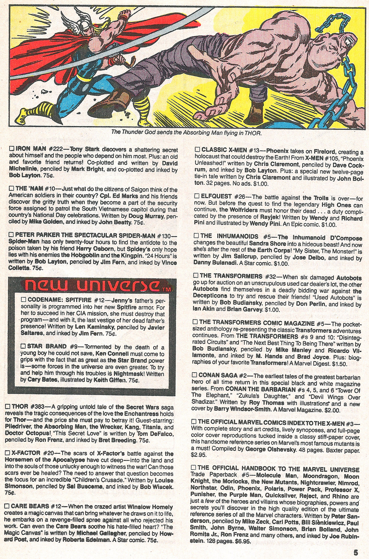 Read online Marvel Age comic -  Issue #53 - 7