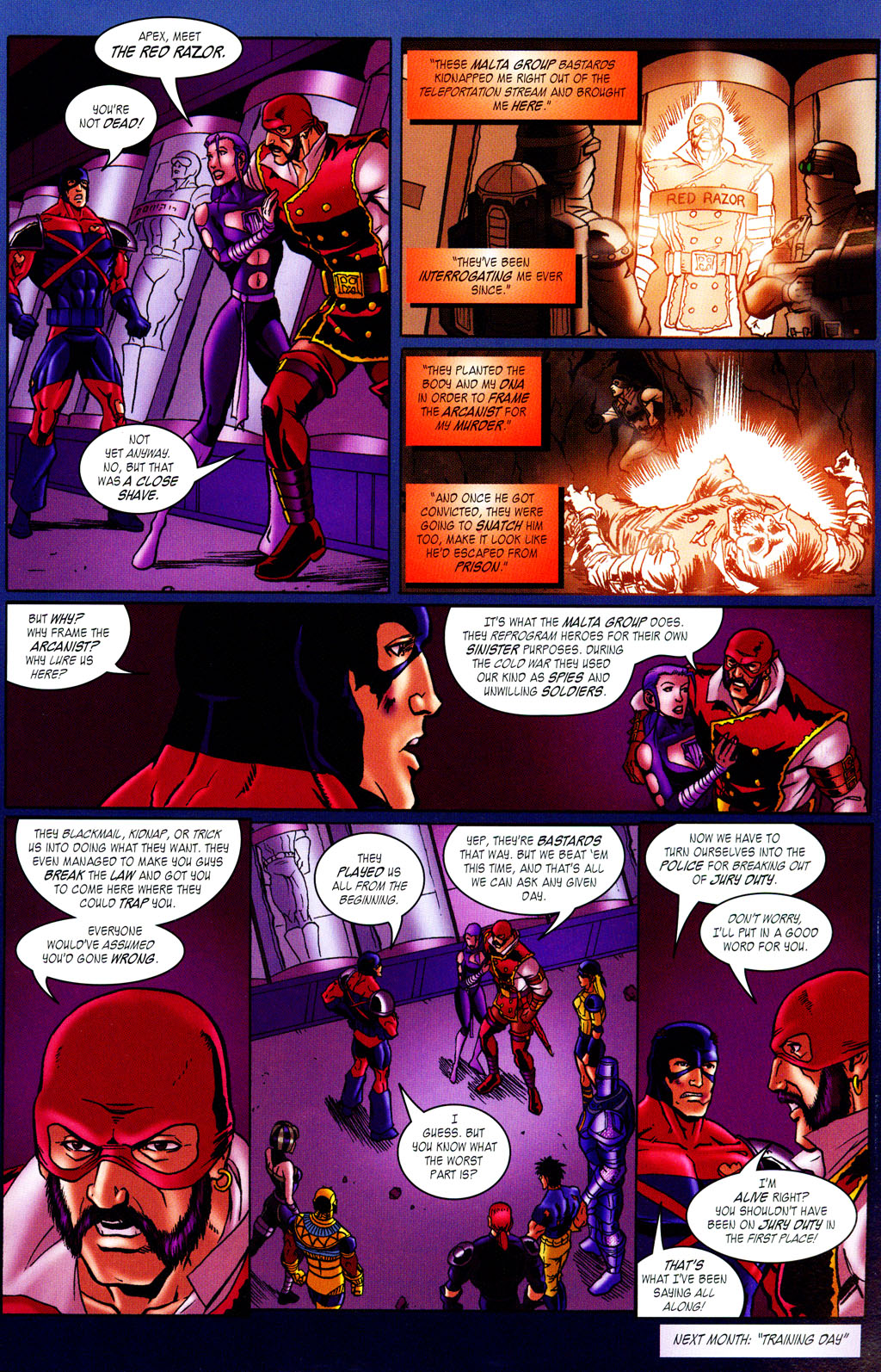 Read online City of Heroes (2004) comic -  Issue #7 - 21