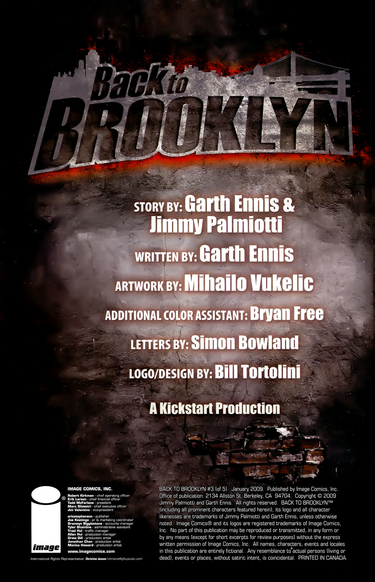 Read online Back to Brooklyn comic -  Issue #3 - 2