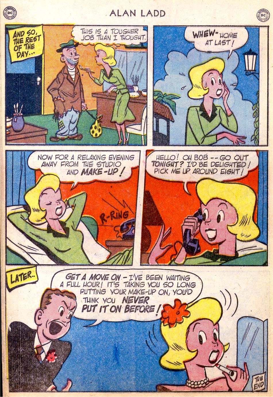 Read online Adventures of Alan Ladd comic -  Issue #9 - 16