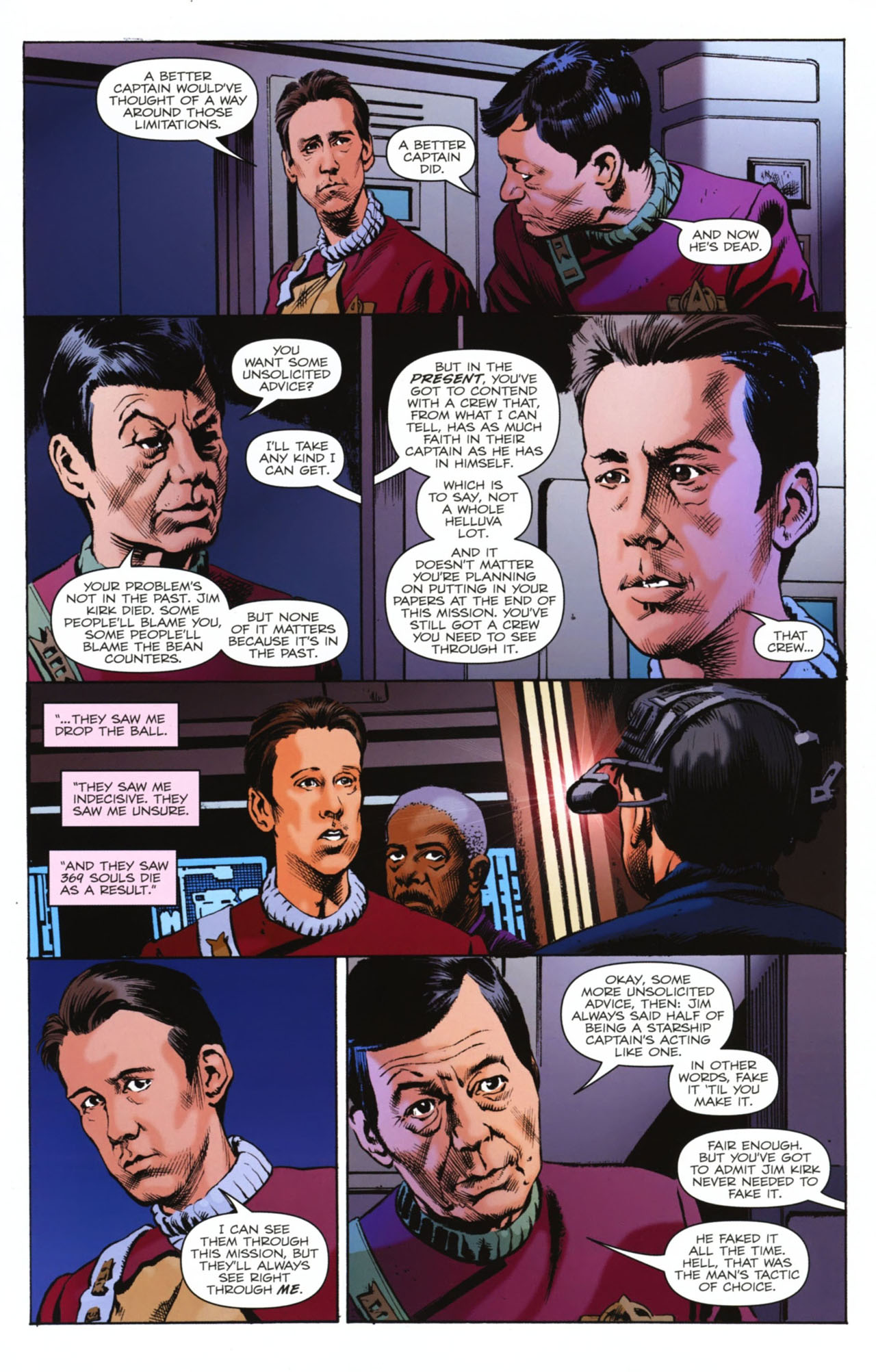 Read online Star Trek: Captain's Log comic -  Issue # Issue Harriman - 13