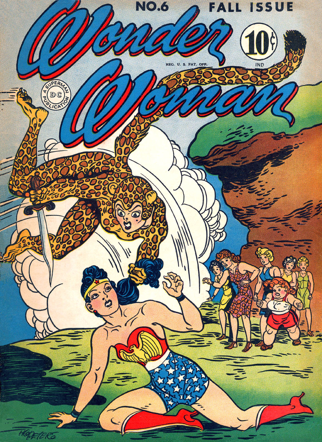 Read online Wonder Woman (1942) comic -  Issue #6 - 1