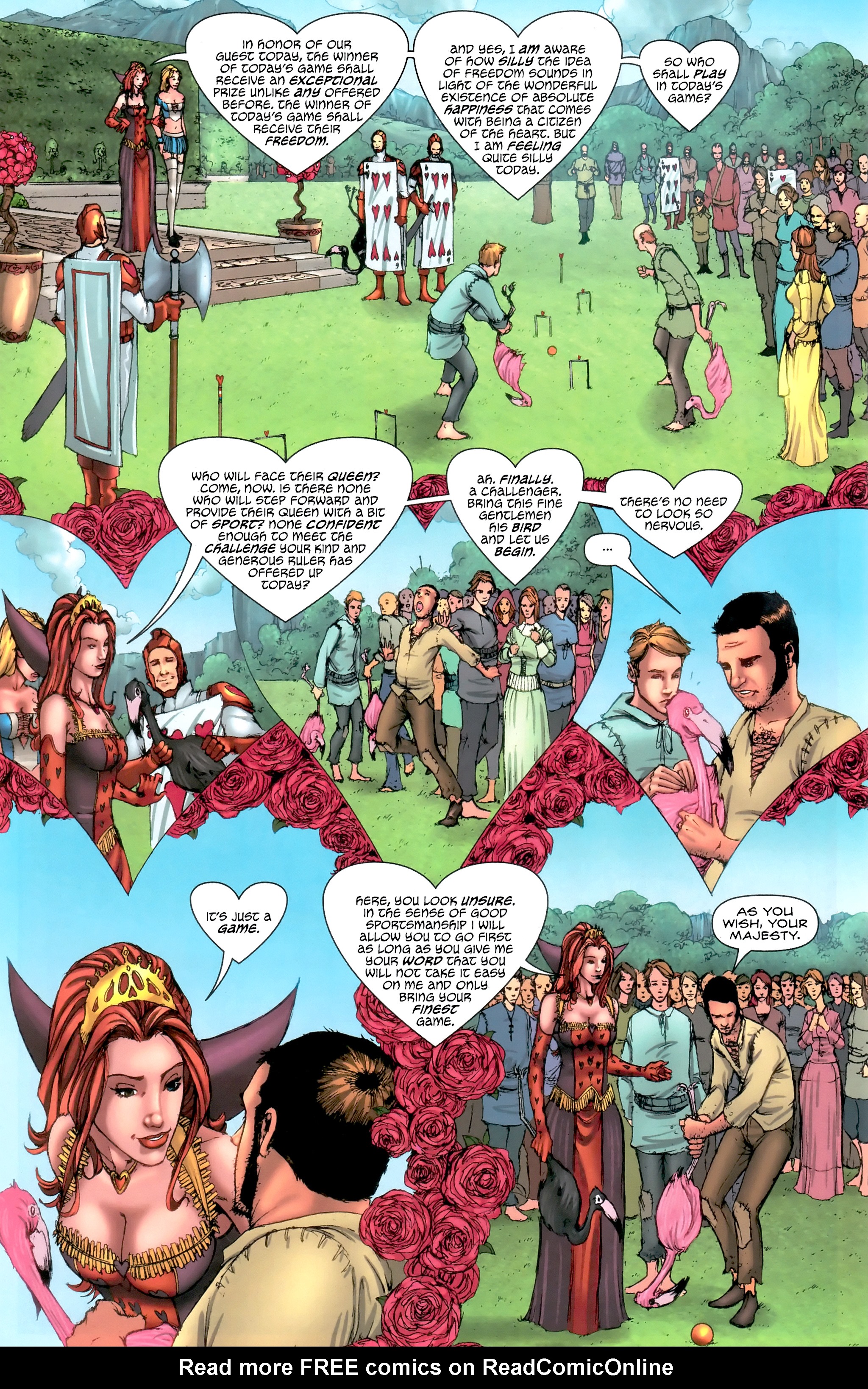 Read online Grimm Fairy Tales presents Alice in Wonderland comic -  Issue #4 - 14