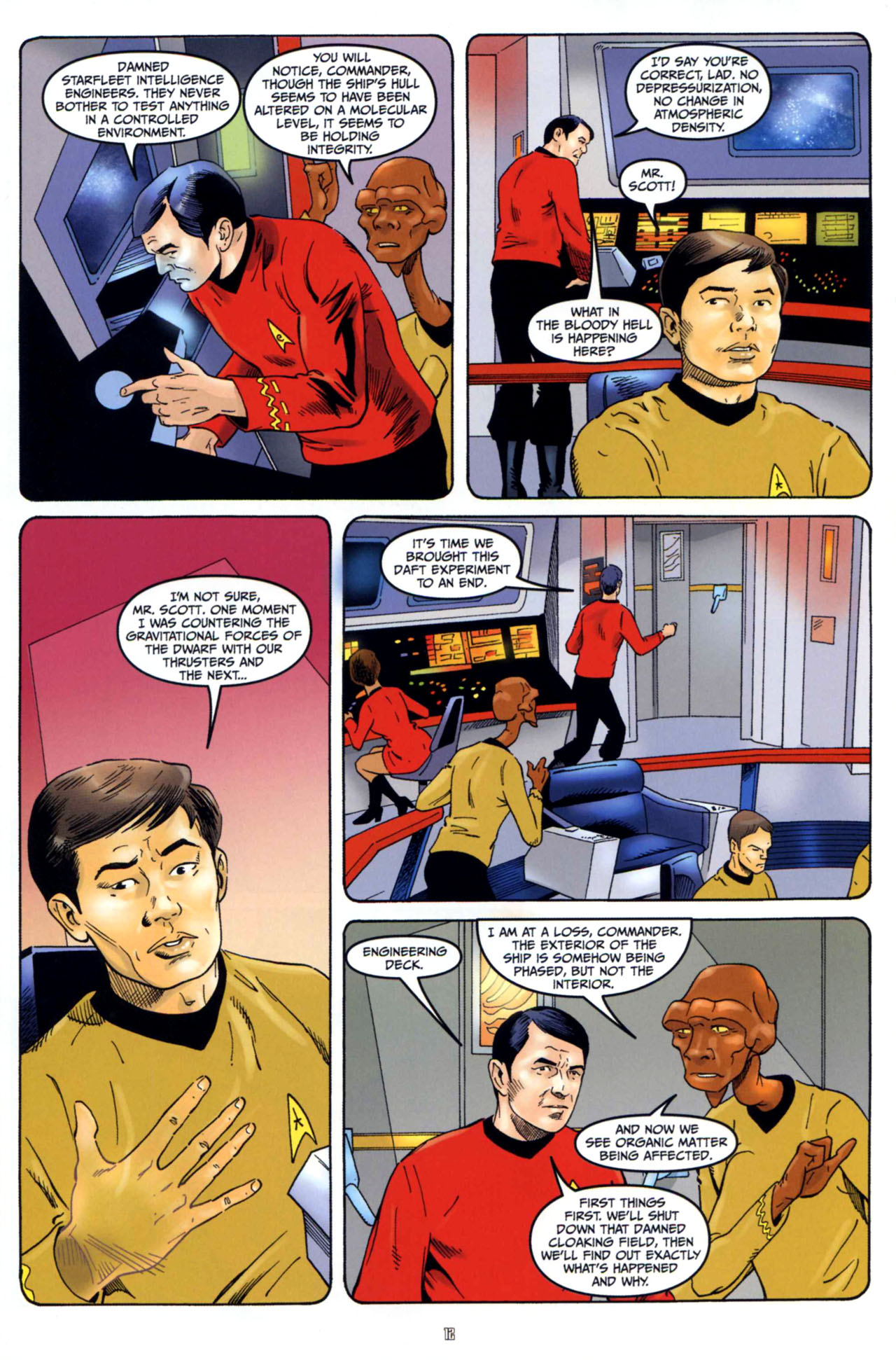 Read online Star Trek Year Four: The Enterprise Experiment comic -  Issue #1 - 14