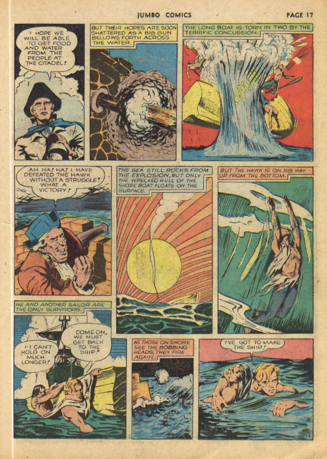 Read online Jumbo Comics comic -  Issue #24 - 19