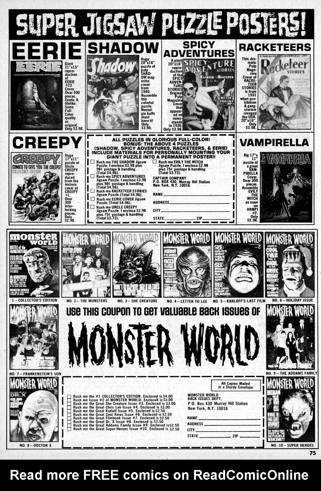 Read online Creepy (1964) comic -  Issue #56 - 76