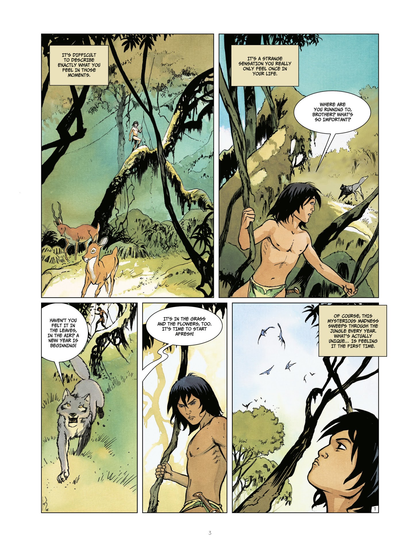 Read online The Last Jungle Book comic -  Issue #3 - 3