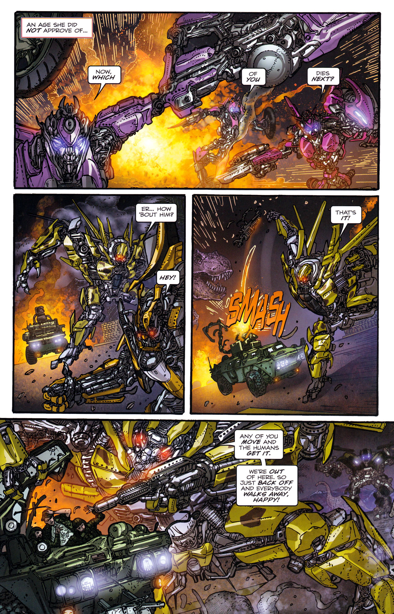 Read online Transformers: Dark of the Moon Rising Storm comic -  Issue #1 - 16