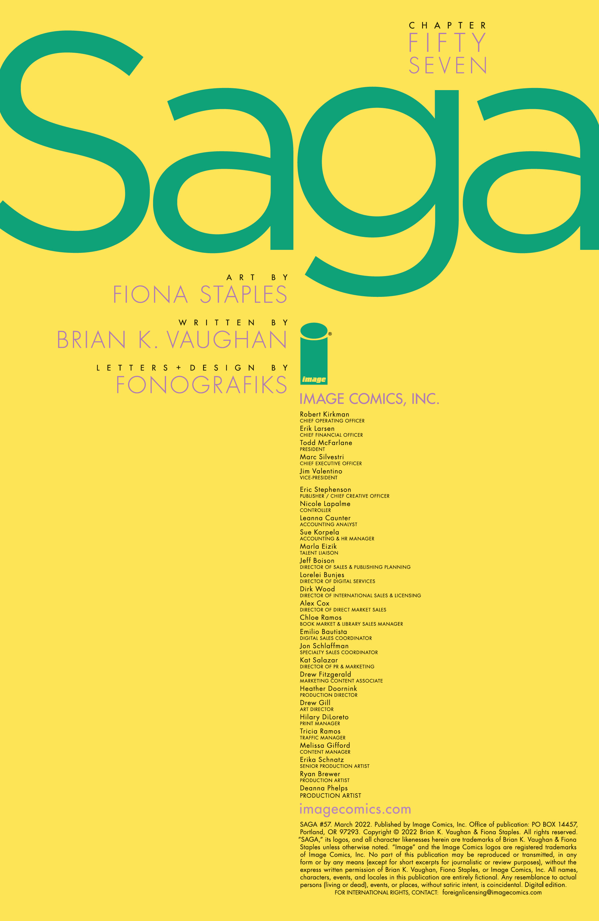 Read online Saga comic -  Issue #57 - 2