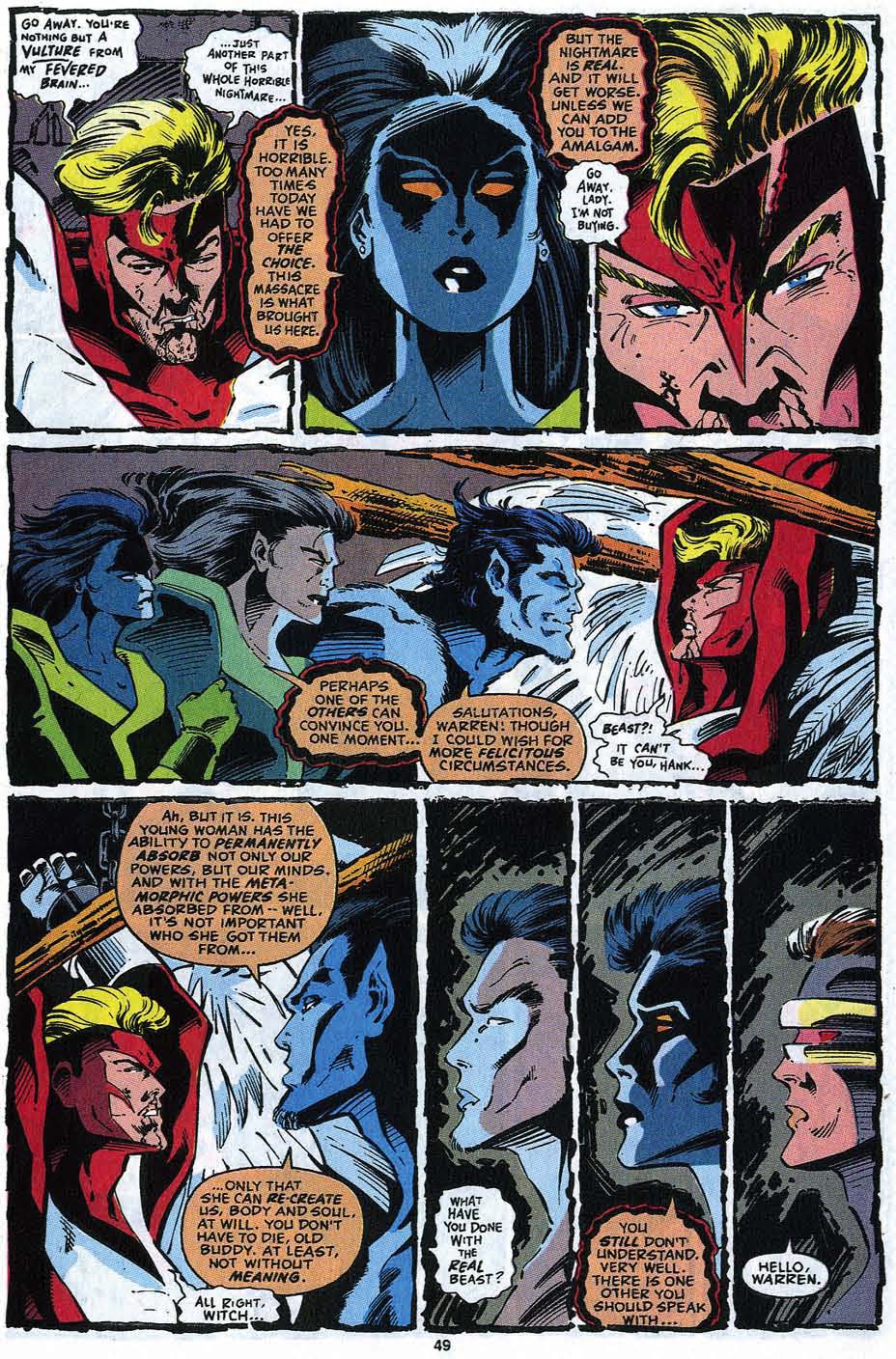 Read online X-Men Annual comic -  Issue #16 - 47