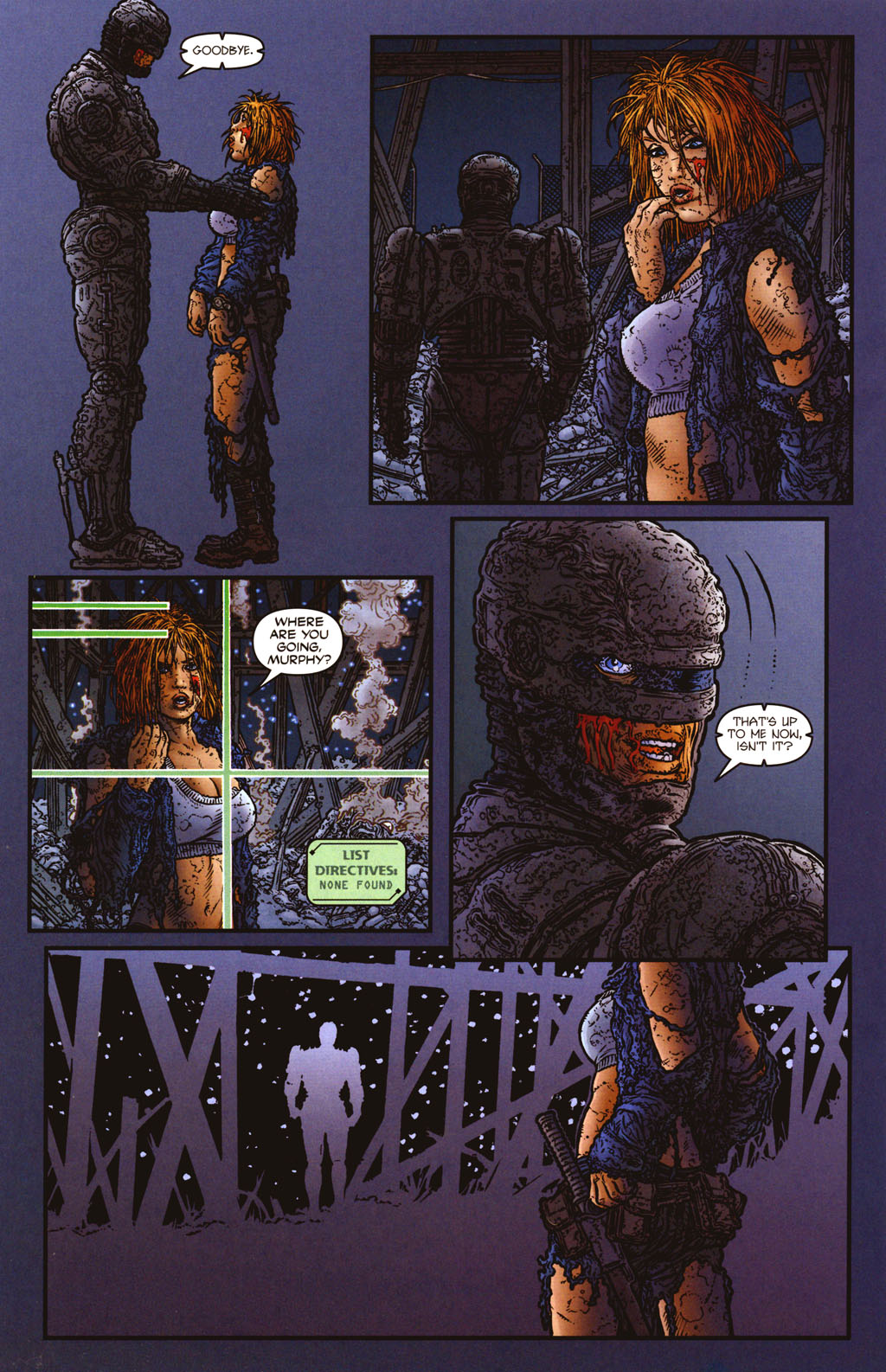 Read online Frank Miller's Robocop comic -  Issue #9 - 21