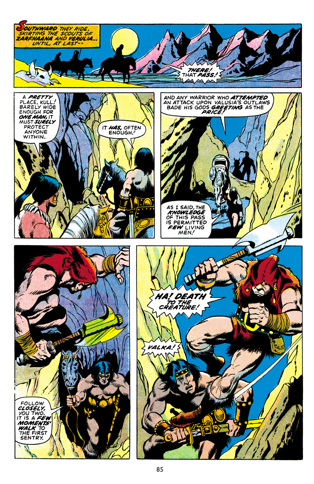 Read online The Chronicles of Kull comic -  Issue # TPB 2 (Part 1) - 86