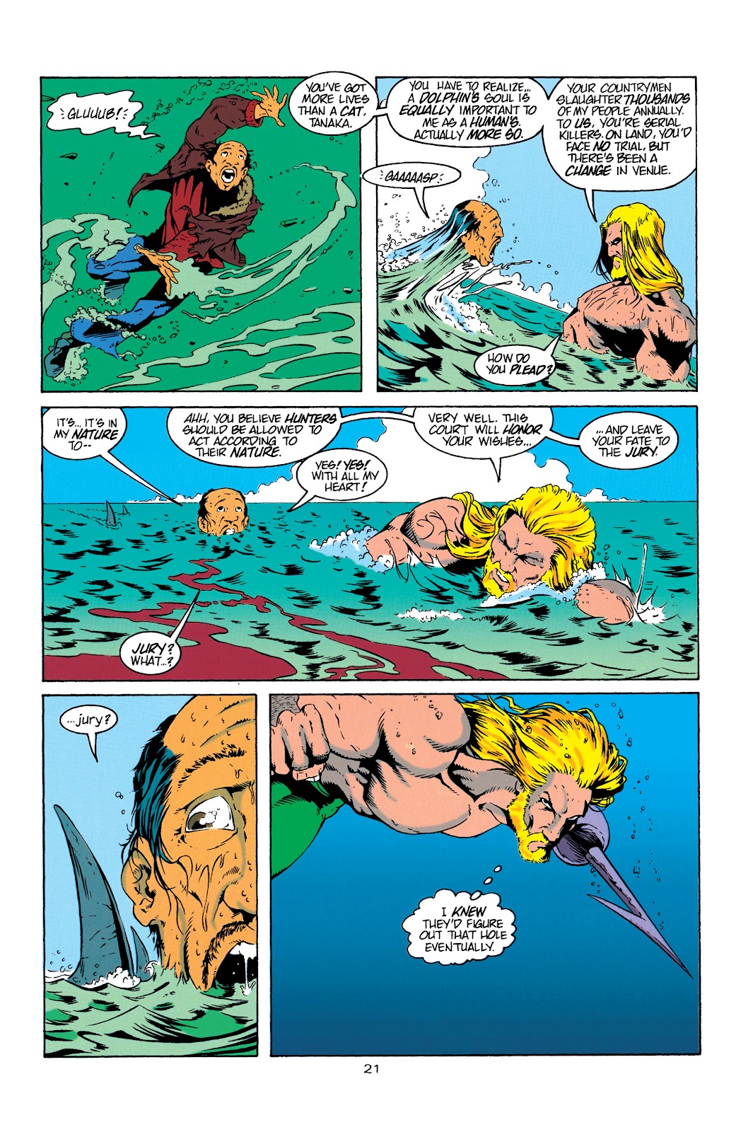 Aquaman (1994) Issue #4 #10 - English 22