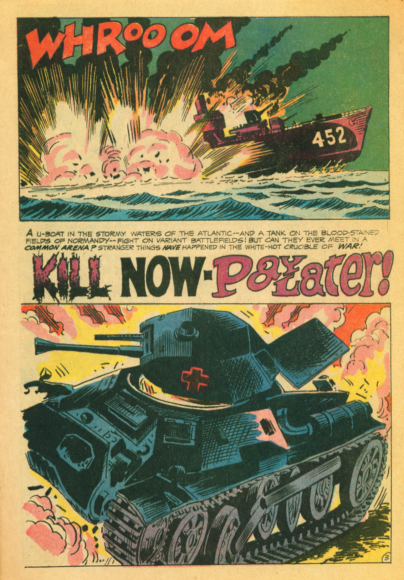 Read online G.I. Combat (1952) comic -  Issue #136 - 5