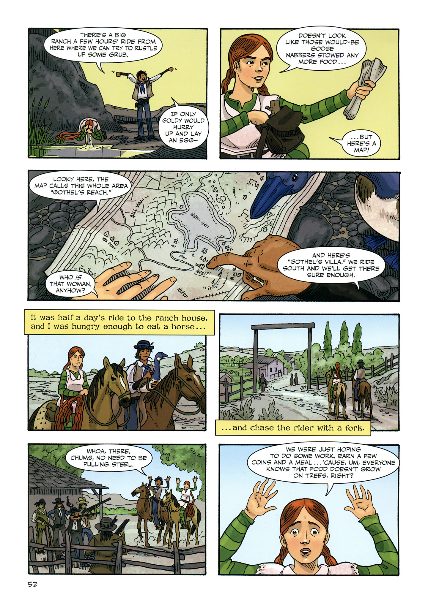 Read online Rapunzel's Revenge comic -  Issue # TPB - 54