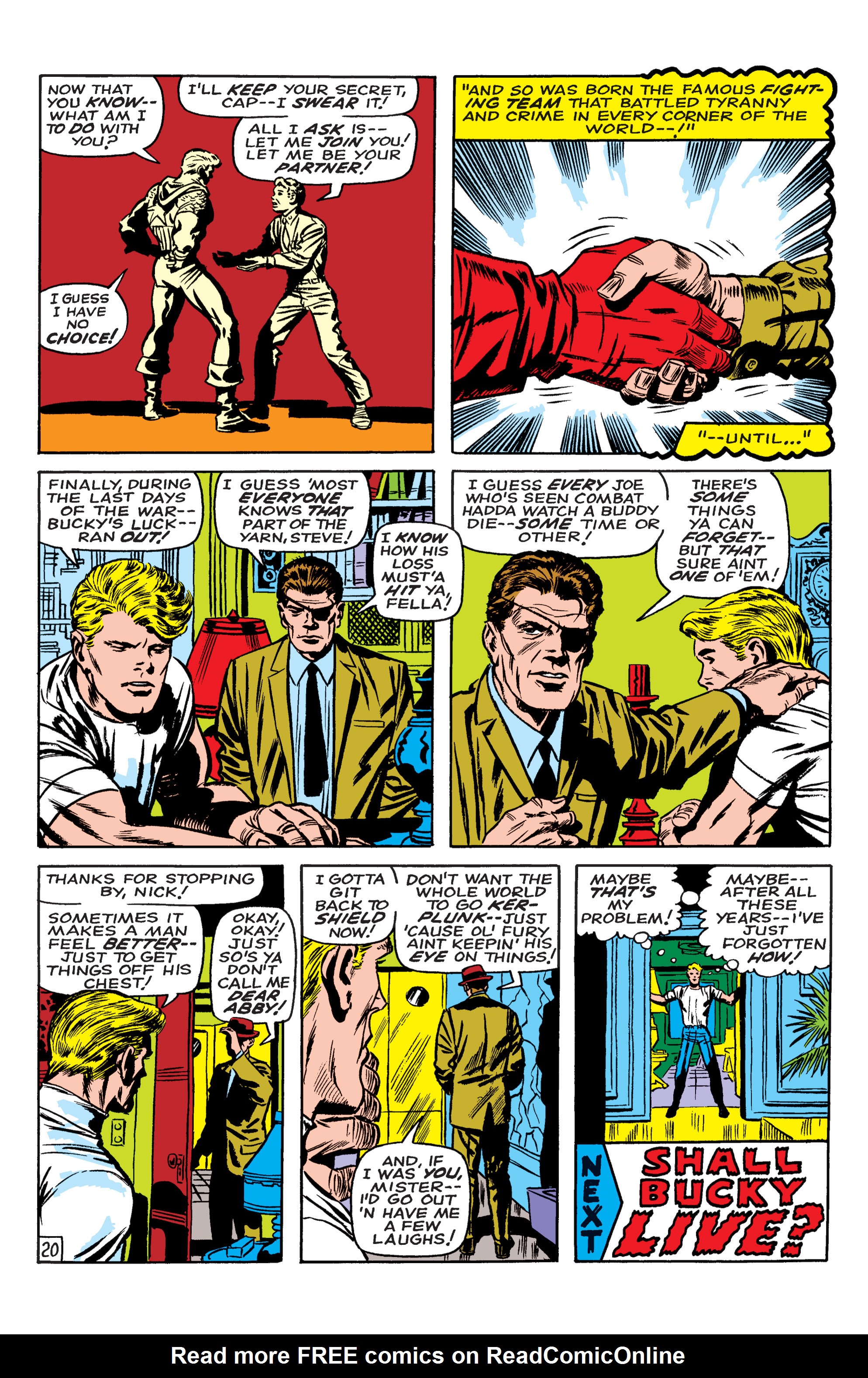 Read online Marvel Masterworks: Captain America comic -  Issue # TPB 3 (Part 2) - 93